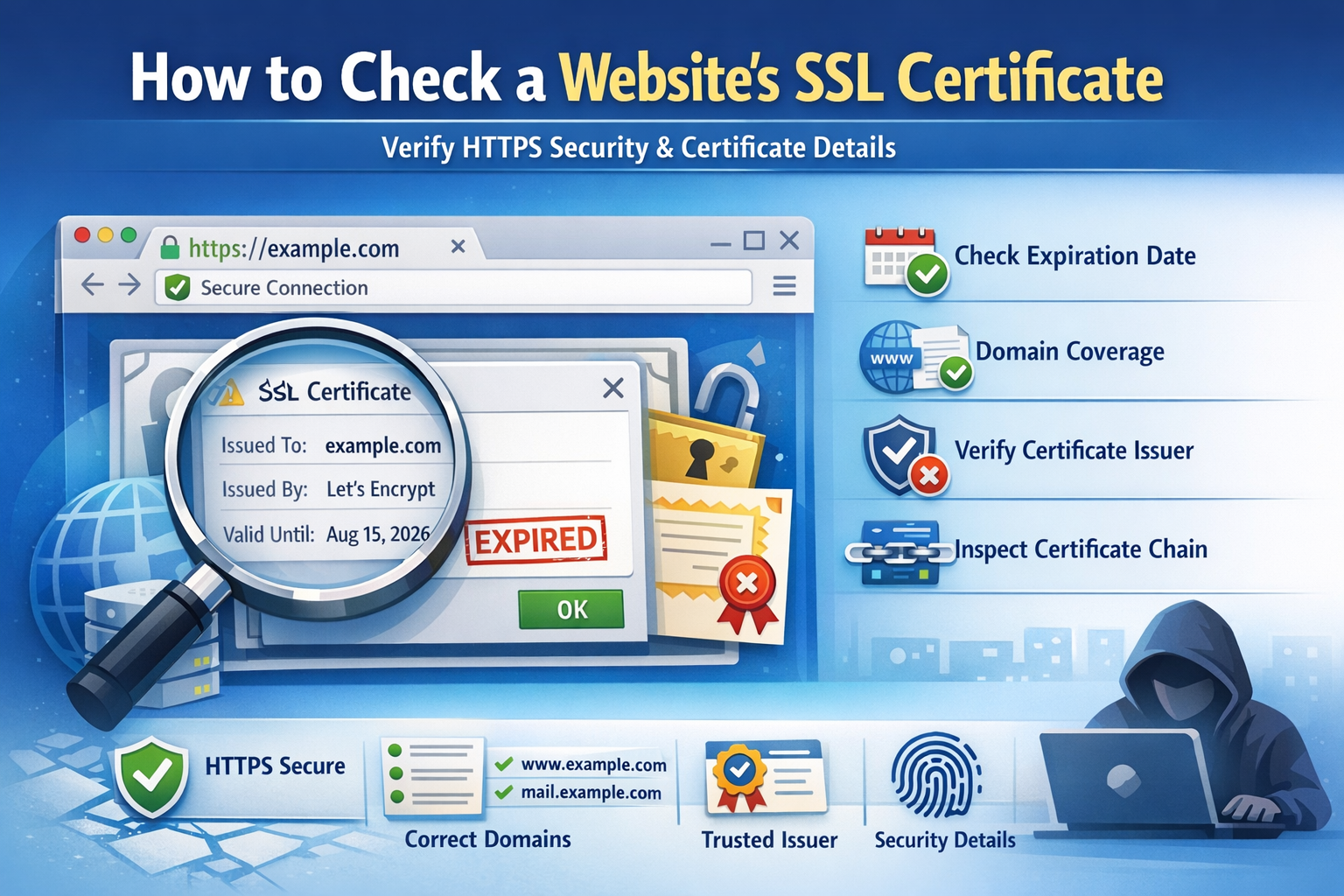 Check website SSL certificate