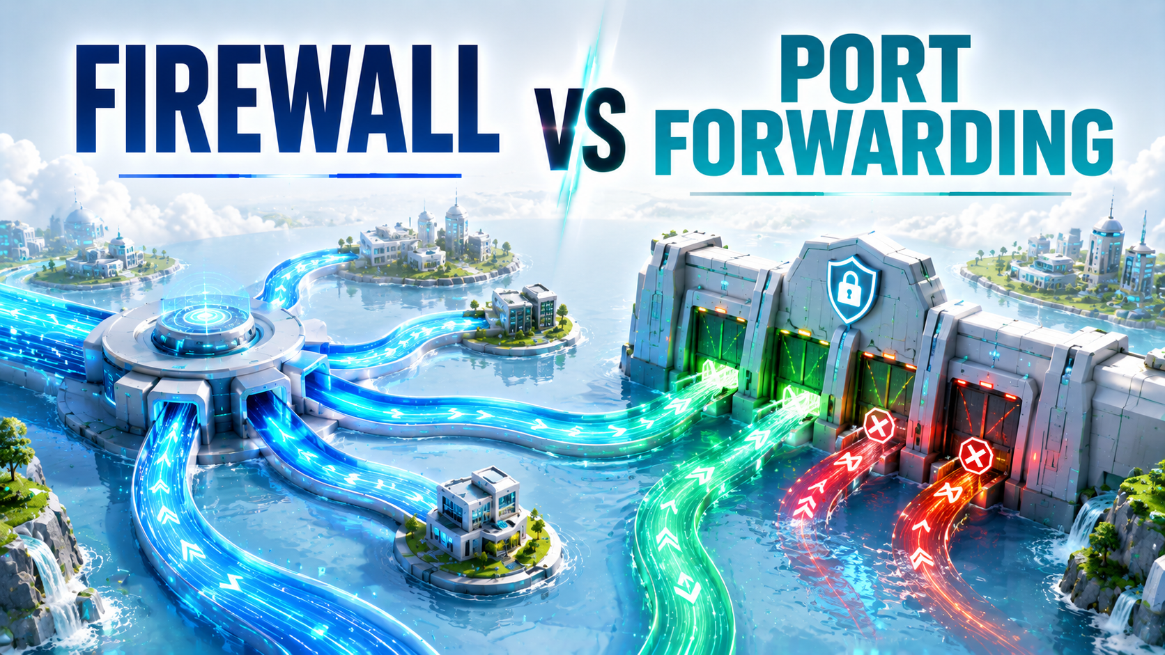 Firewall vs Port Forwarding