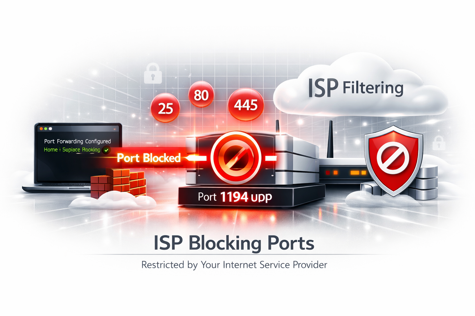 ISP Blocking Ports
