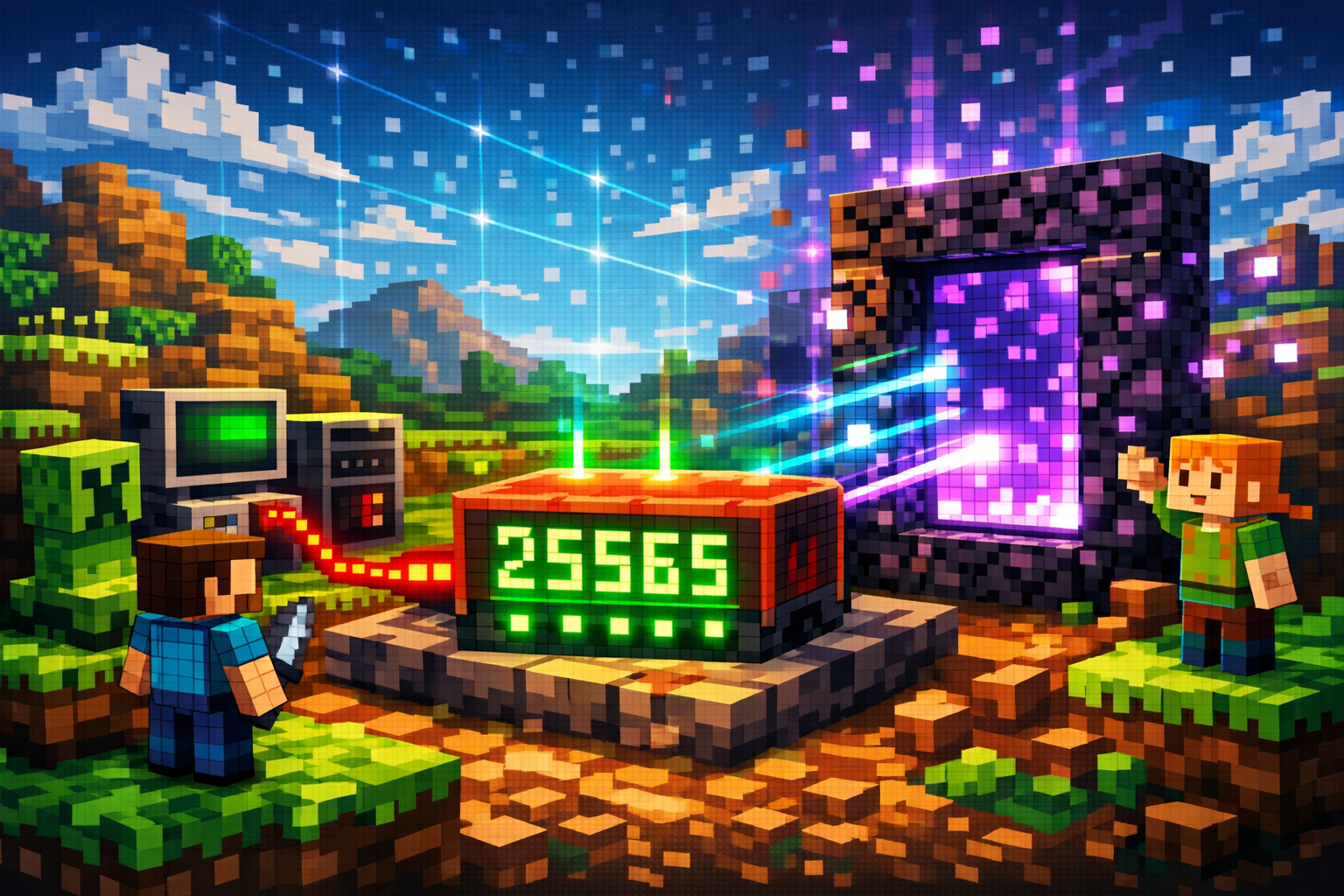 Open Minecraft port 25565
