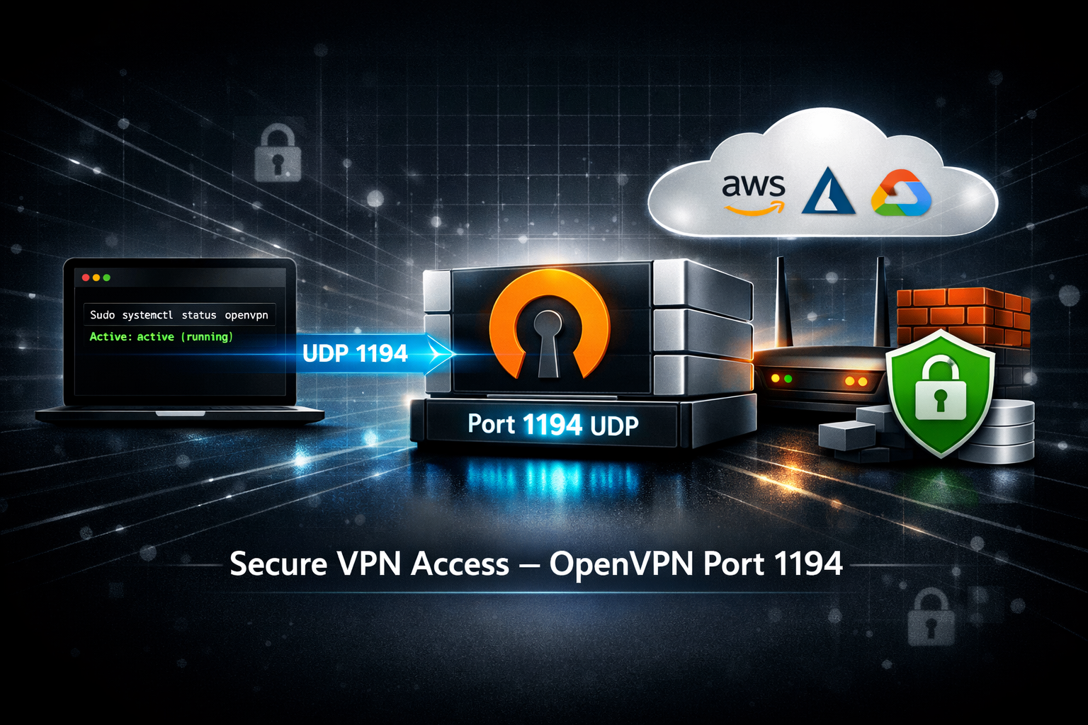 Open OpenVPN Port 1194