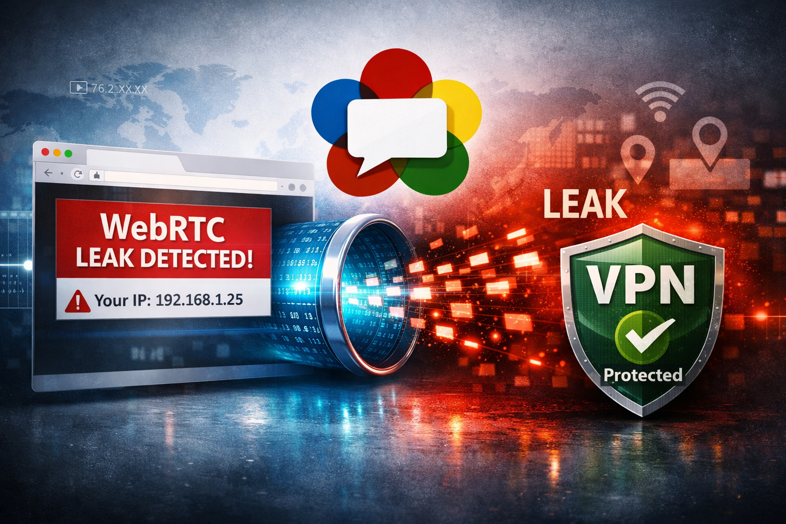 WebRTC leak test