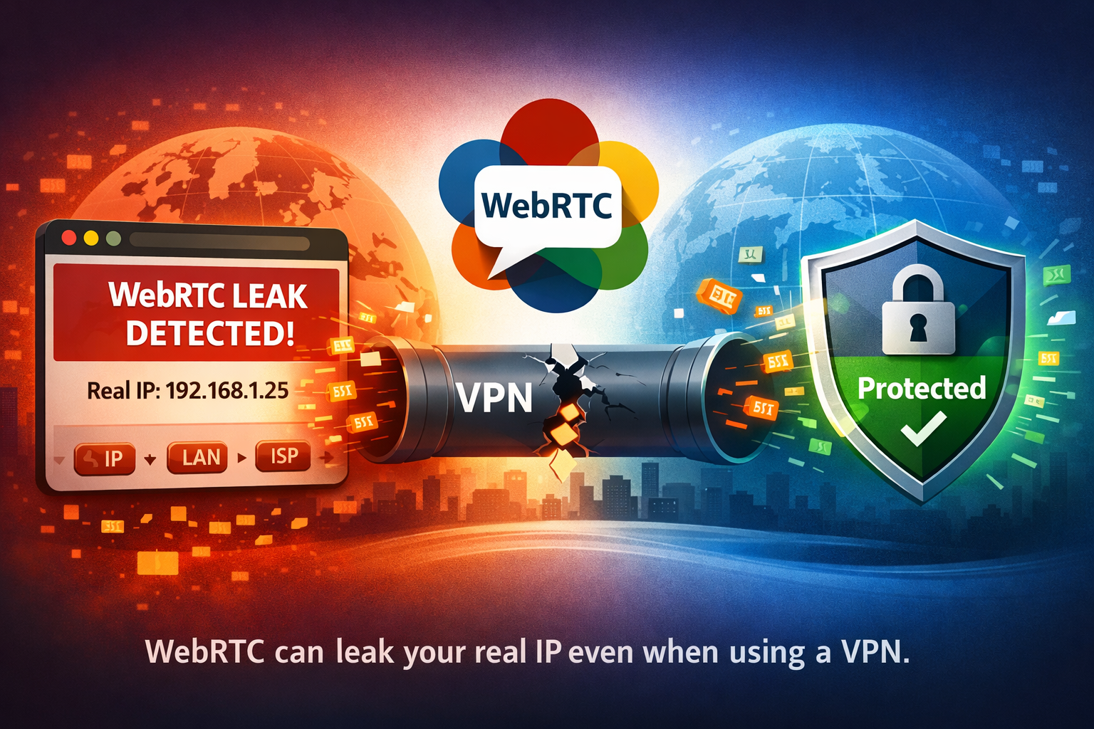 What is a WebRTC leak